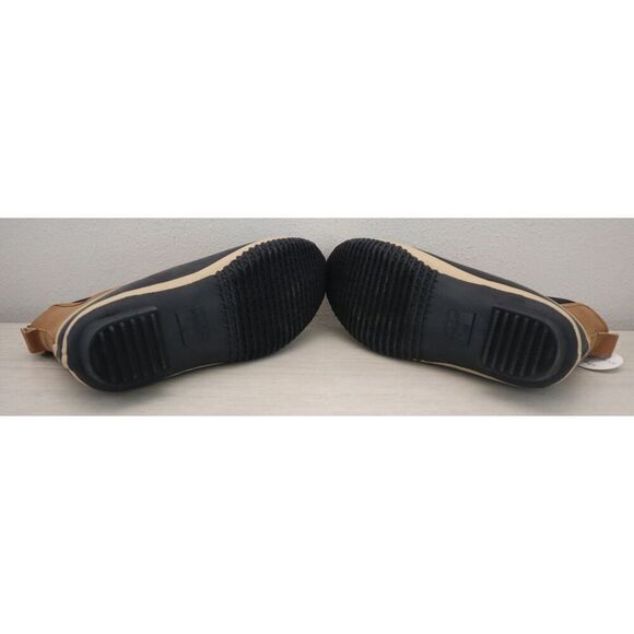 Style & Co. Womens 10M Chestnut Brown Harlii PU Leather Pull-On Ankle Duck Boots - Picture 3 of 13